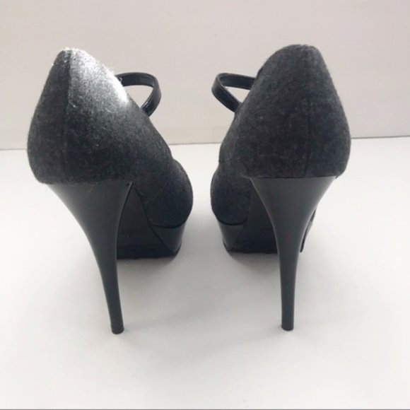 Candie's | Caprescotgrey Platform Heels NWT - Picture 4 of 7